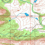 United States Geological Survey Saddle Mountain, OK (1991, 24000-Scale) digital map