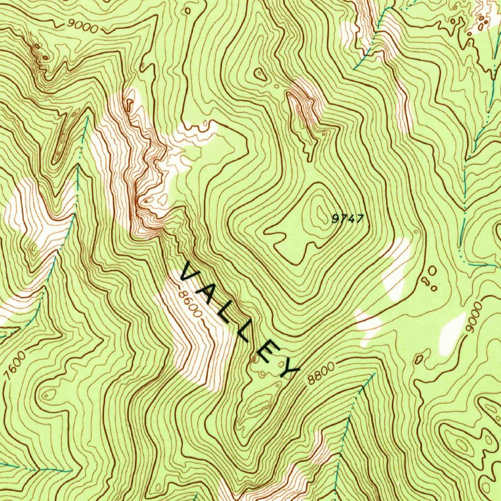Saddle Ridge Map Saddle Mountain, UT (1972, 24000-Scale) Map by United States Geological ...