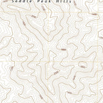 United States Geological Survey Saddle Peak Hills, CA (2021, 24000-Scale) digital map