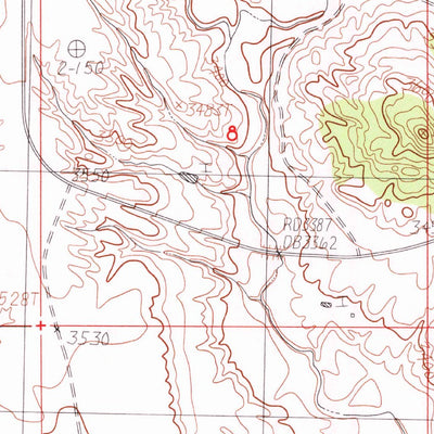 United States Geological Survey Saddle Rock, MT (1985, 24000-Scale) digital map