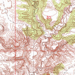 United States Geological Survey Saddle Rock, MT (1985, 24000-Scale) digital map