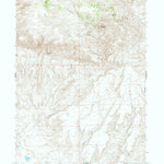 United States Geological Survey Saddle Rock, WY (1959, 24000-Scale) digital map