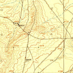 United States Geological Survey Saddleback Hills, WY (1921, 62500-Scale) digital map