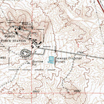 United States Geological Survey Saddleback Mountain, CA (1973, 24000-Scale) digital map