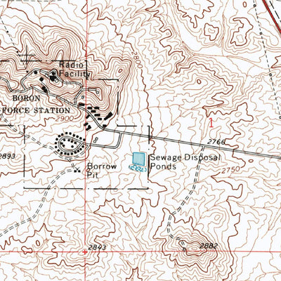United States Geological Survey Saddleback Mountain, CA (1973, 24000-Scale) digital map