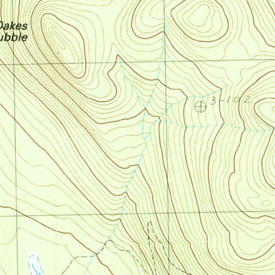 United States Geological Survey Saddleback Mountain, ME (1985, 24000-Scale) digital map