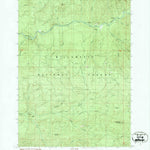 United States Geological Survey Saddleblanket Mountain, OR (1986, 24000-Scale) digital map
