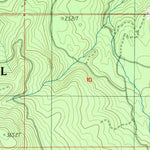 United States Geological Survey Saddleblanket Mountain, OR (1986, 24000-Scale) digital map
