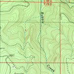 United States Geological Survey Saddleblanket Mountain, OR (1986, 24000-Scale) digital map