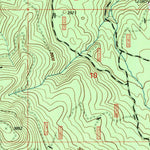 United States Geological Survey Saddleblanket Mountain, OR (1997, 24000-Scale) digital map