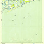 United States Geological Survey Saddlebunch Keys, FL (1943, 24000-Scale) digital map