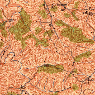 United States Geological Survey Sadieville, KY (1939, 62500-Scale) digital map