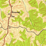United States Geological Survey Sadieville, KY (1953, 24000-Scale) digital map