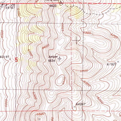 United States Geological Survey Sadler Basin, NV (1985, 24000-Scale) digital map