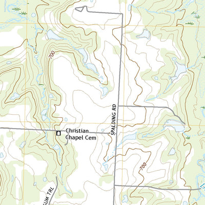 United States Geological Survey Sadler, TX (2022, 24000-Scale) digital map
