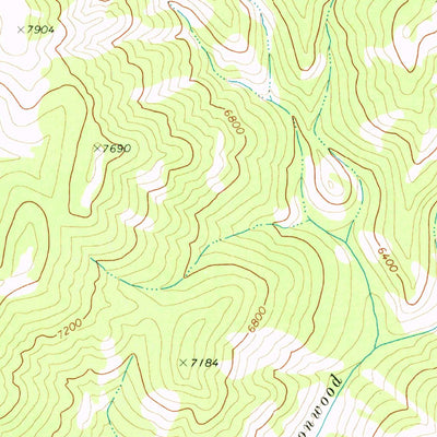 United States Geological Survey Safety Creek, ID (1973, 24000-Scale) digital map