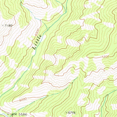 United States Geological Survey Safety Creek, ID (1973, 24000-Scale) digital map