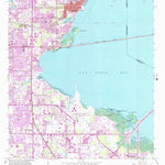 United States Geological Survey Safety Harbor, FL (1956, 24000-Scale) digital map