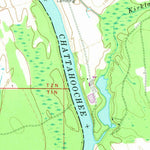 United States Geological Survey Saffold, GA-AL-FL (1970, 24000-Scale) digital map