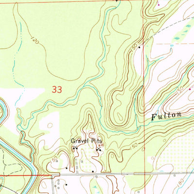 United States Geological Survey Safford, AL (1968, 24000-Scale) digital map