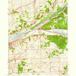 United States Geological Survey Sag Bridge, IL (1953, 24000-Scale) digital map