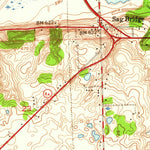 United States Geological Survey Sag Bridge, IL (1953, 24000-Scale) digital map