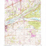 United States Geological Survey Sag Bridge, IL (1963, 24000-Scale) digital map