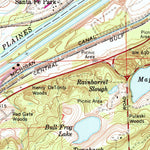 United States Geological Survey Sag Bridge, IL (1963, 24000-Scale) digital map