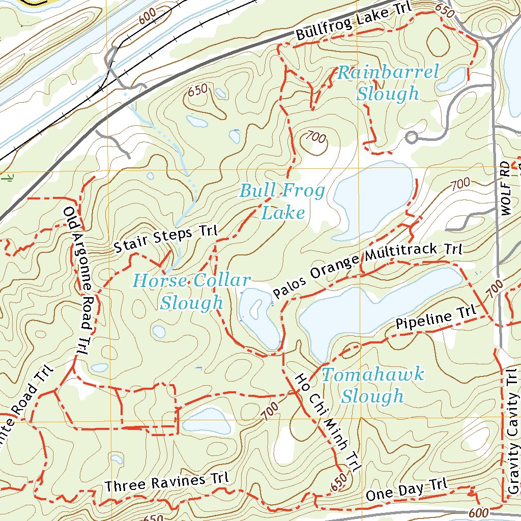 Sag Bridge, IL (2021, 24000-Scale) Map by United States Geological ...