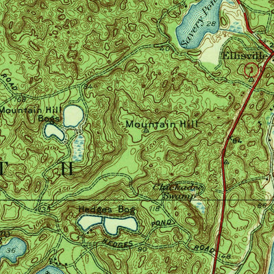 United States Geological Survey Sagamore, MA (1940, 31680-Scale) digital map