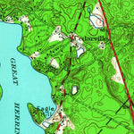 United States Geological Survey Sagamore, MA (1951, 24000-Scale) digital map