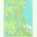United States Geological Survey Sagamore, MA (1967, 24000-Scale) digital map