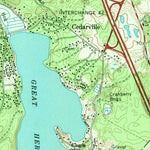 United States Geological Survey Sagamore, MA (1967, 24000-Scale) digital map
