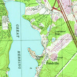 United States Geological Survey Sagamore, MA (1967, 25000-Scale) digital map