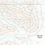 United States Geological Survey Sagavanirktok A-1, AK (1971, 63360-Scale) digital map