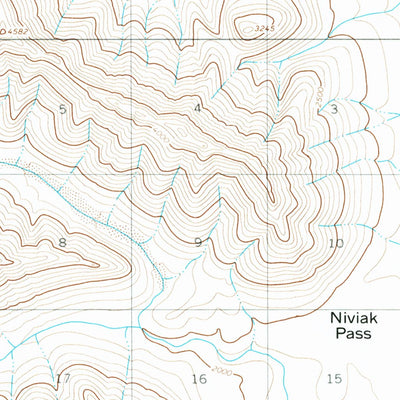 United States Geological Survey Sagavanirktok A-1, AK (1971, 63360-Scale) digital map