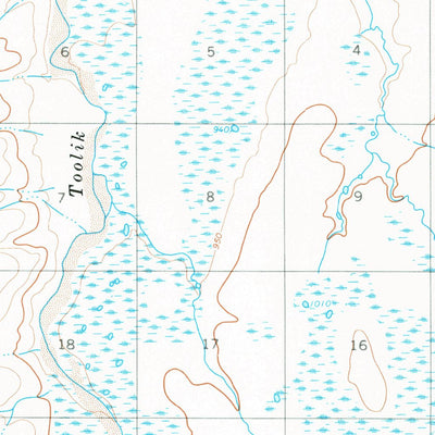 United States Geological Survey Sagavanirktok A-4, AK (1971, 63360-Scale) digital map
