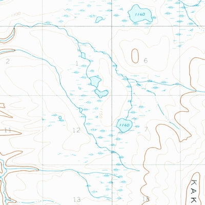 United States Geological Survey Sagavanirktok A-5, AK (1971, 63360-Scale) digital map