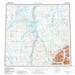 United States Geological Survey Sagavanirktok, AK (1958, 250000-Scale) digital map