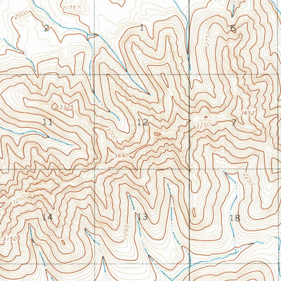 United States Geological Survey Sagavanirktok B-1, AK (1971, 63360-Scale) digital map