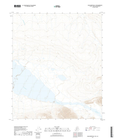 United States Geological Survey Sagavanirktok B-1 SW, AK (2017, 25000-Scale) digital map