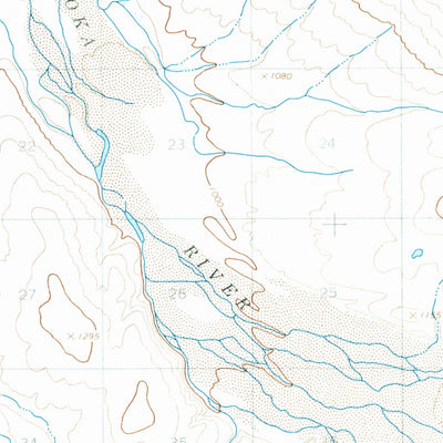 United States Geological Survey Sagavanirktok B-2, AK (1971, 63360-Scale) digital map