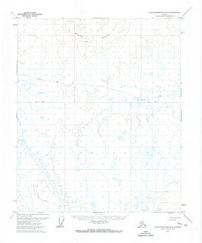 United States Geological Survey Sagavanirktok B-5, AK (1971, 63360-Scale) digital map
