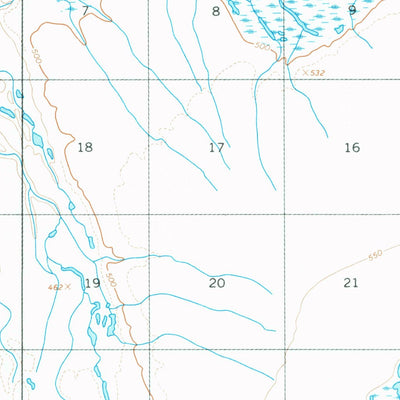 United States Geological Survey Sagavanirktok C-3, AK (1971, 63360-Scale) digital map