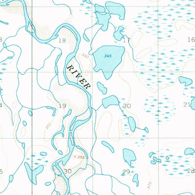 United States Geological Survey Sagavanirktok C-4, AK (1971, 63360-Scale) digital map