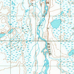 United States Geological Survey Sagavanirktok D-1, AK (1955, 63360-Scale) digital map