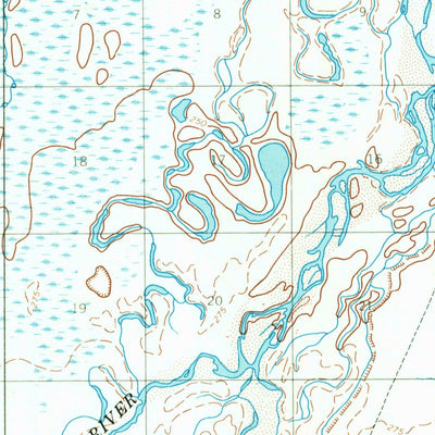 United States Geological Survey Sagavanirktok D-2, AK (1955, 63360-Scale) digital map
