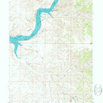 United States Geological Survey Sage Creek Basin, WY (1987, 24000-Scale) digital map
