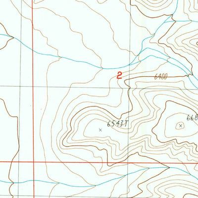 United States Geological Survey Sage Creek Basin, WY (1987, 24000-Scale) digital map