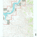 United States Geological Survey Sage Creek Basin, WY (1996, 24000-Scale) digital map
